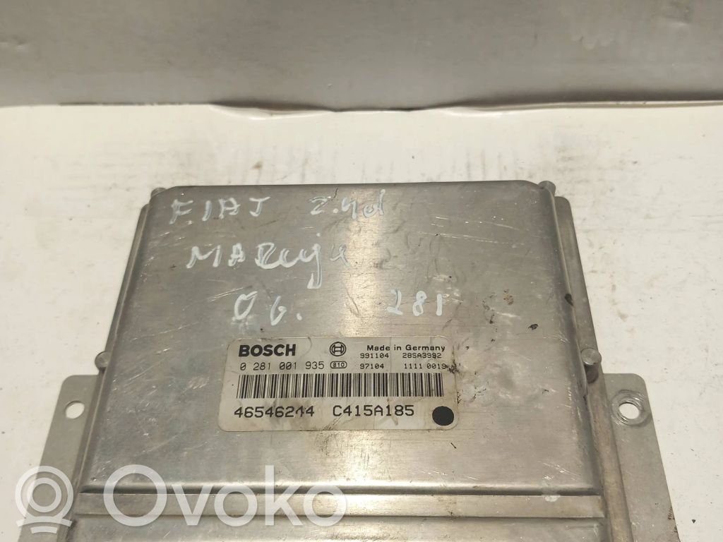 Fiat Marea Engine control unit/module 
