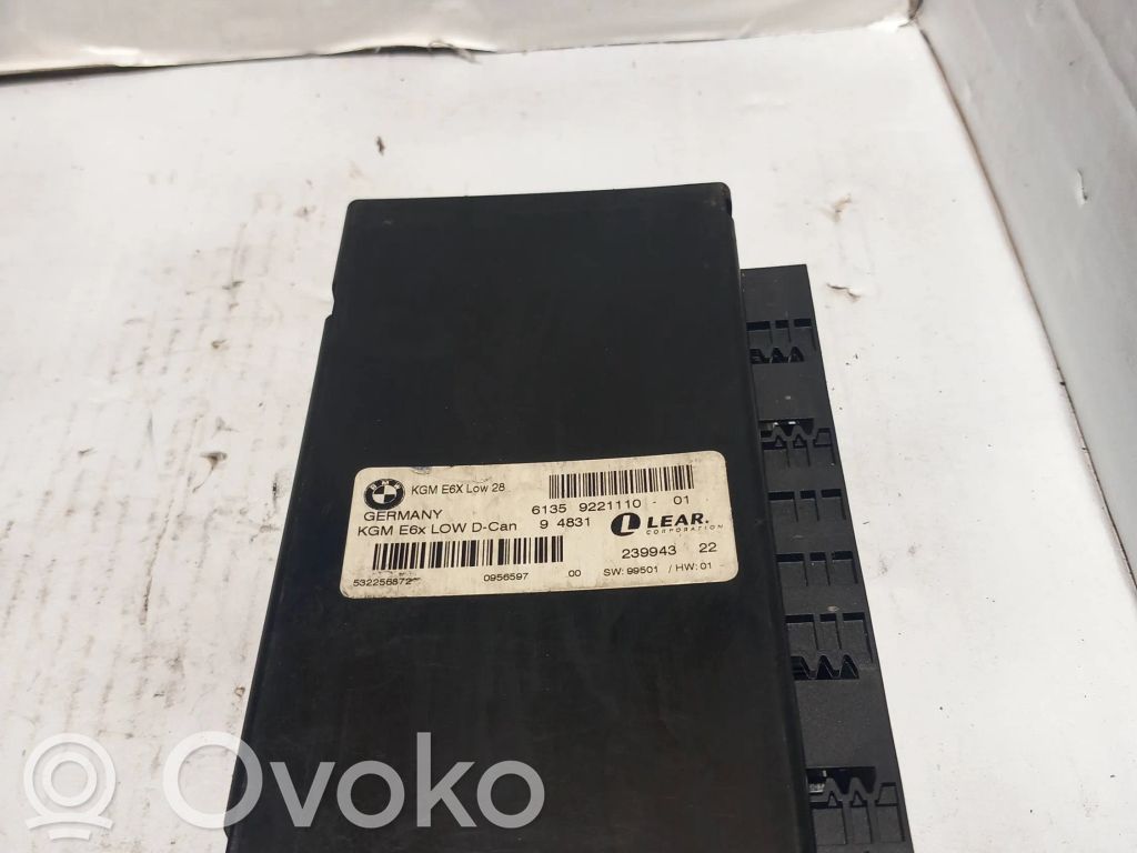 BMW 5 E60 E61 Kiti valdymo blokai/ moduliai 