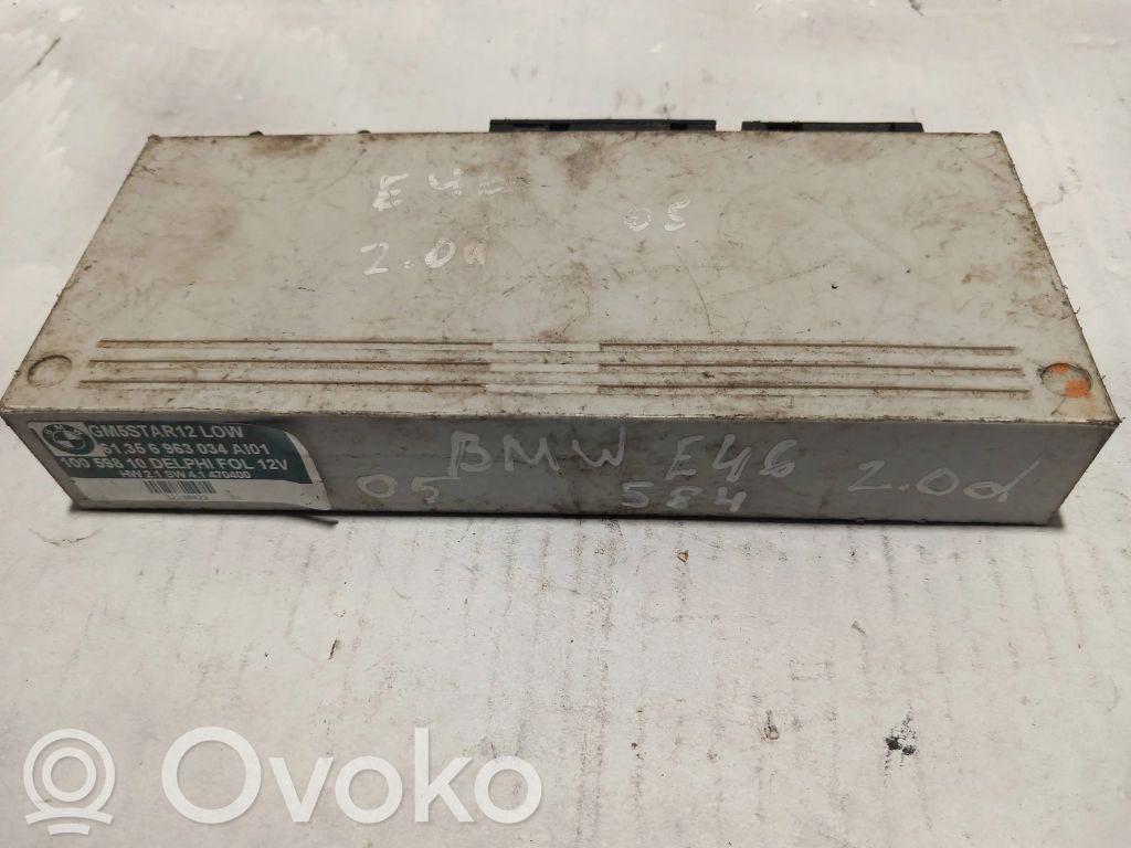 BMW 3 E46 Mukavuusmoduuli 