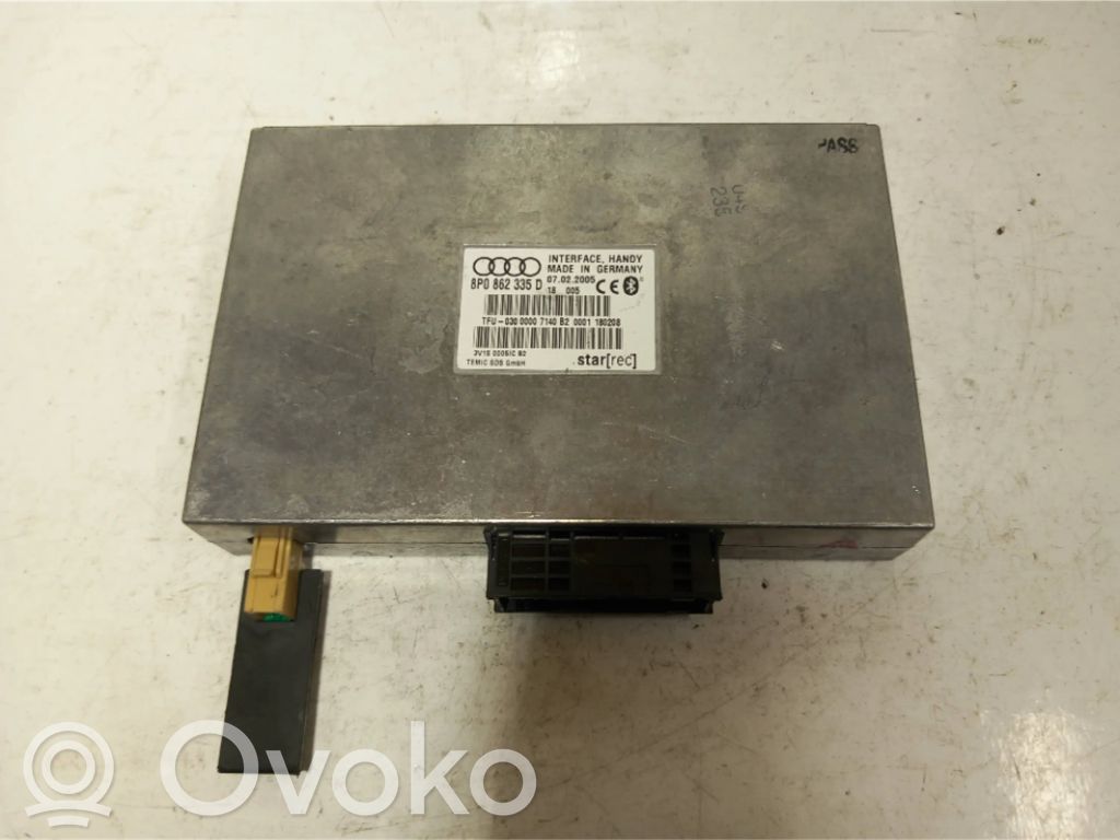 Audi A4 S4 B7 8E 8H Bluetooth control unit module 