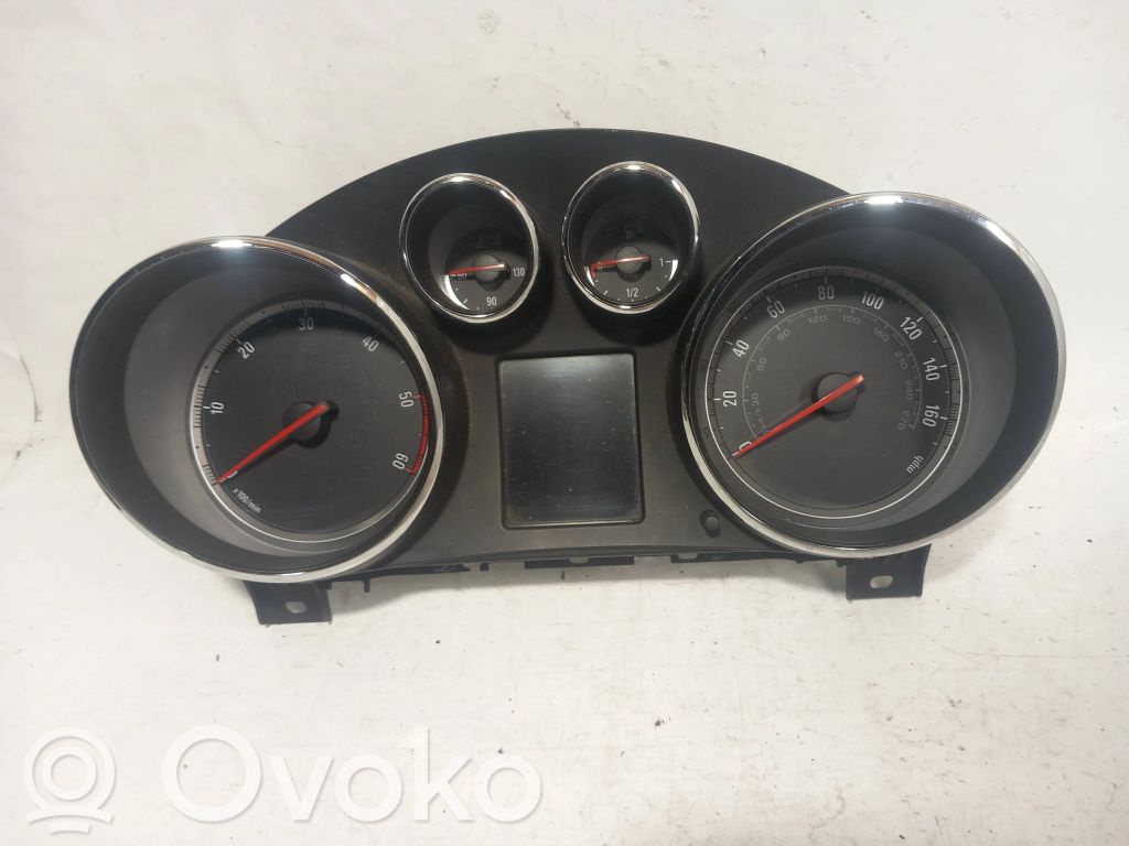 Opel Insignia A Geschwindigkeitsmesser Cockpit 