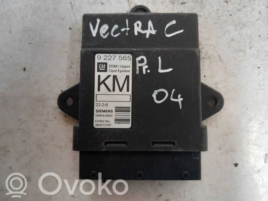 Opel Vectra C Autres unités de commande / modules 