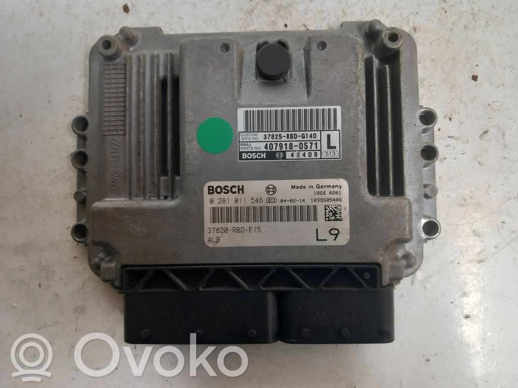 Honda Accord Engine control unit/module 