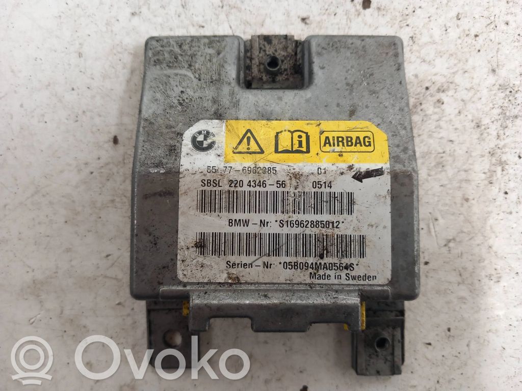 BMW 5 E60 E61 Module de contrôle airbag 