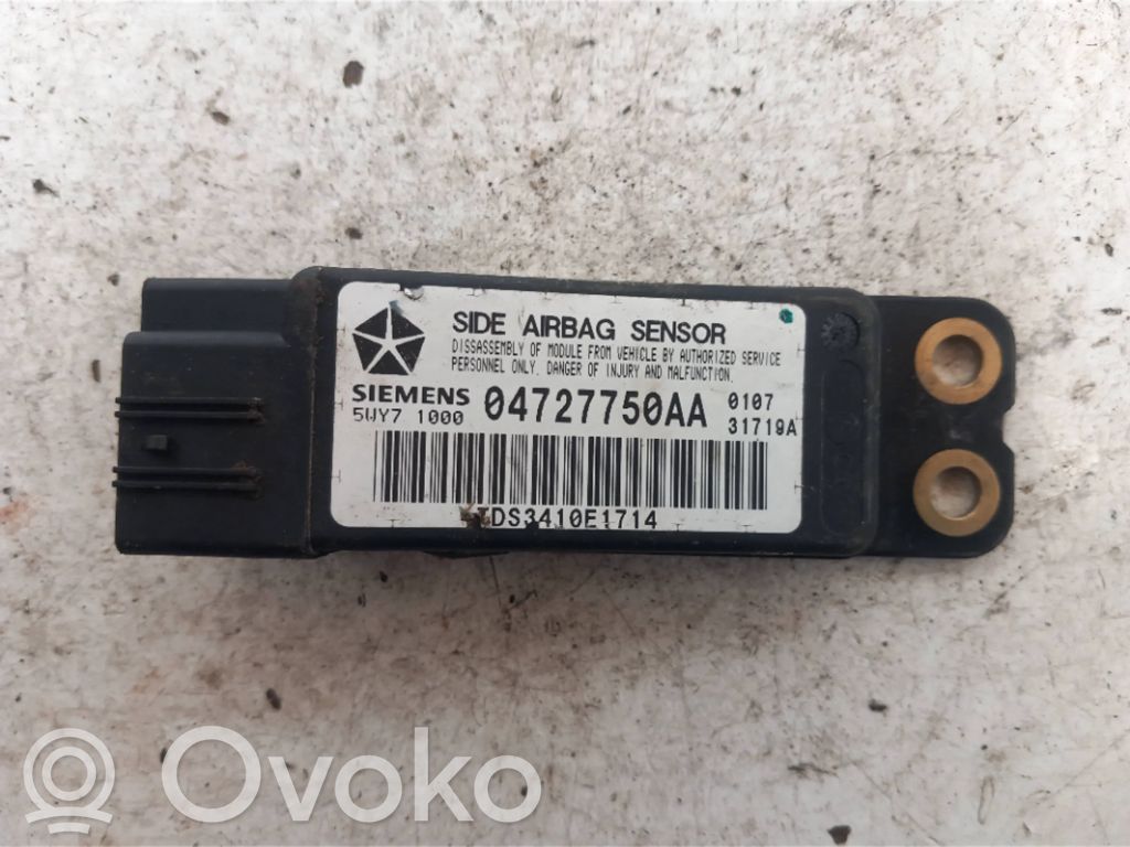 Czujnik uderzenia Airbag   04727750AA,DS3410E1714,5WY71000