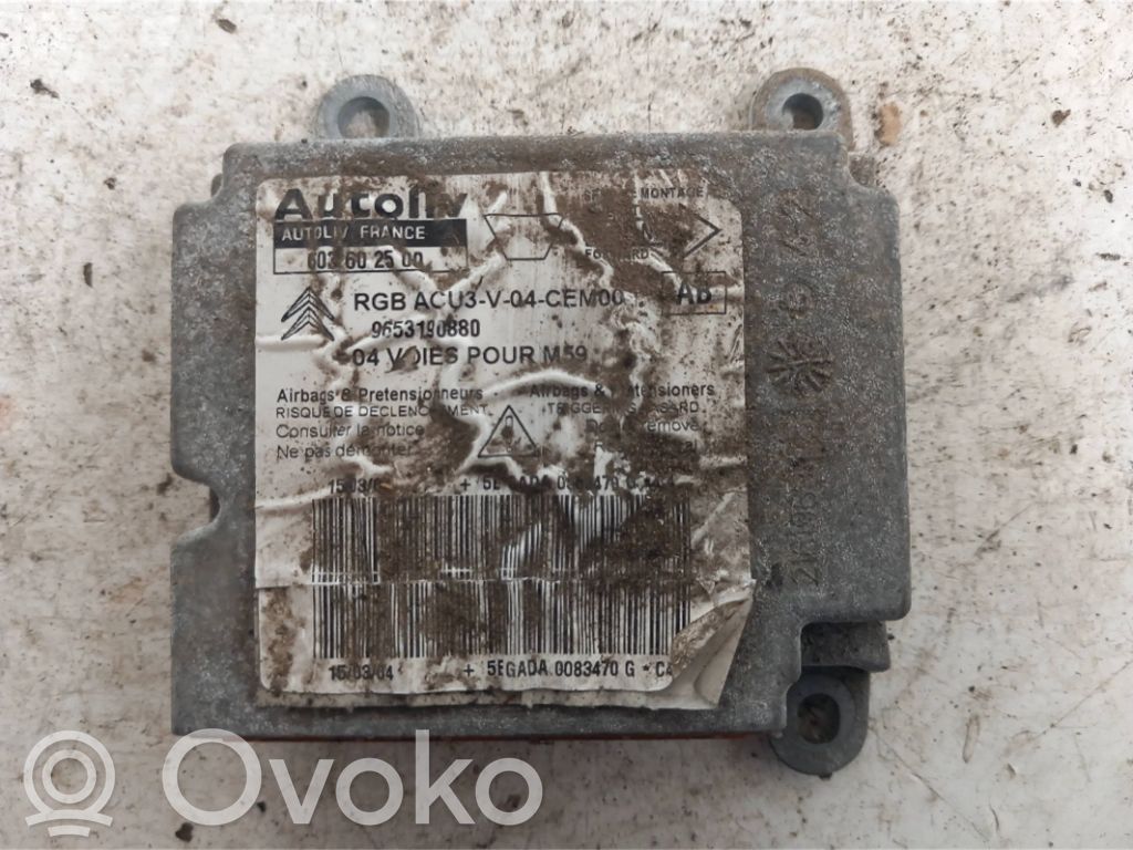 Engine control unit/module   9653190880