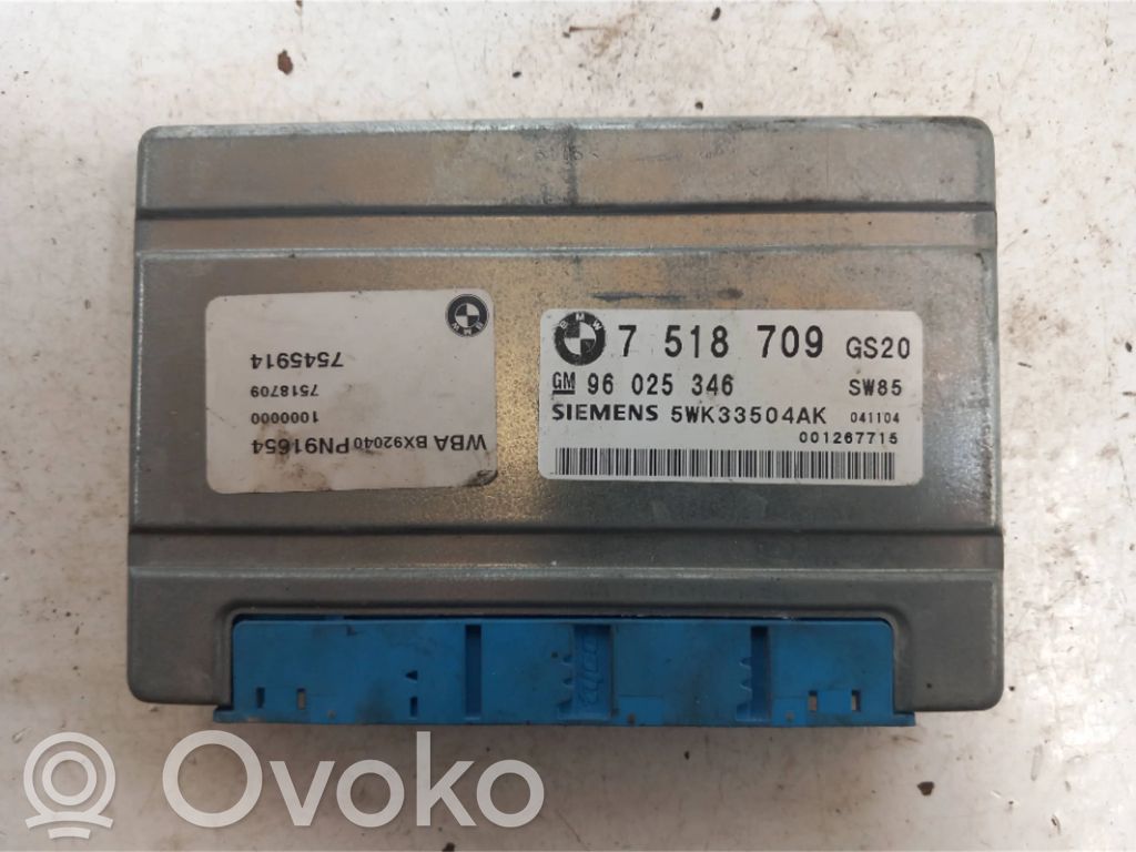 Gearbox control unit/module   96025346,7518709,5WK33504AK
