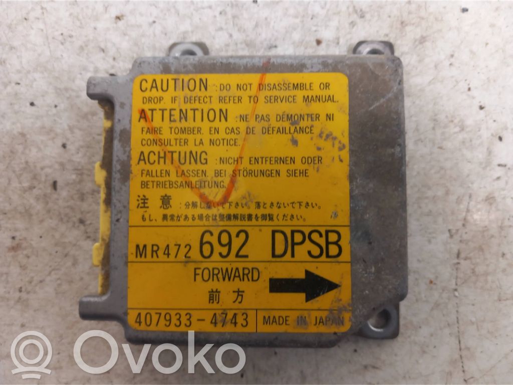 Sterownik / Moduł Airbag   MR472692,4079334743,472692DP