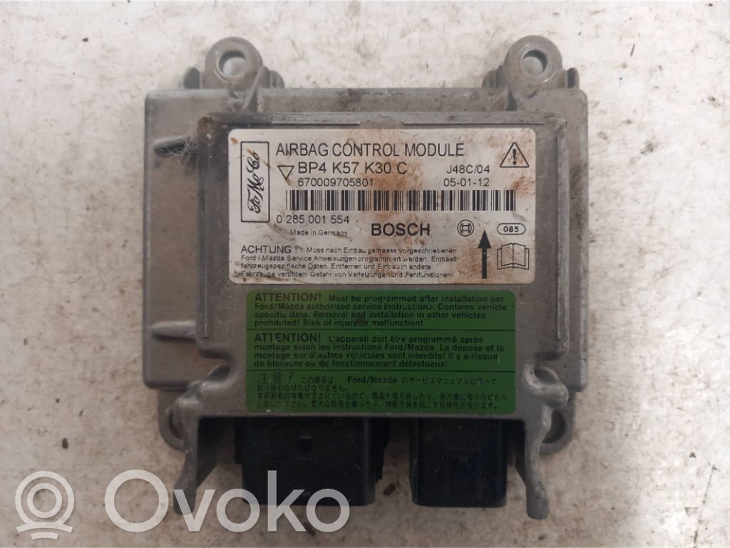 Mazda 3 I Airbag control unit/module 