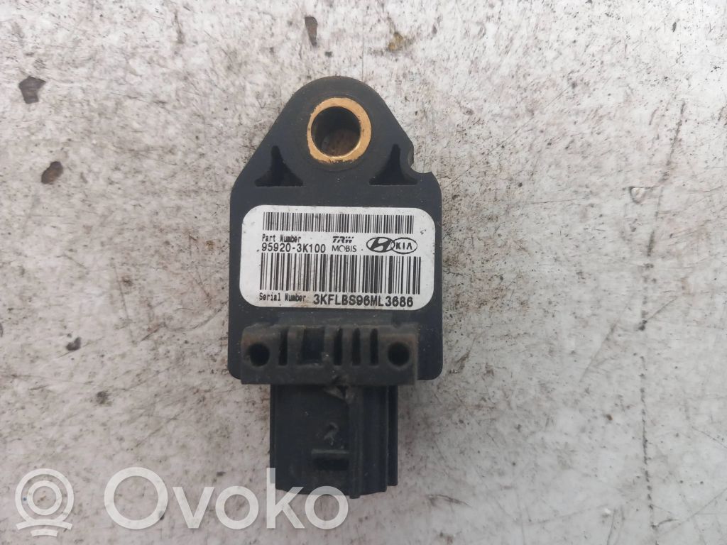Hyundai Sonata Sensor impacto/accidente para activar Airbag 