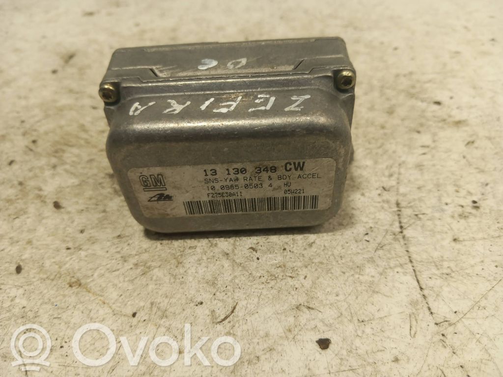 Opel Zafira B ESP acceleration yaw rate sensor 