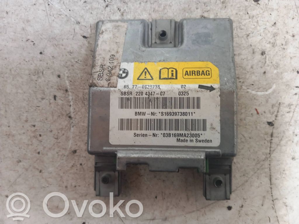 BMW 5 E60 E61 Airbag control unit/module 