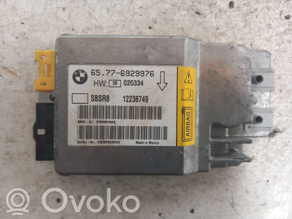 BMW 7 E65 E66 Gaisa spilvenu vadības bloks 