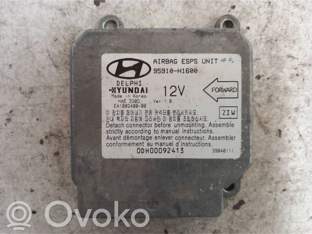 Hyundai Terracan Unidad de control/módulo del Airbag 