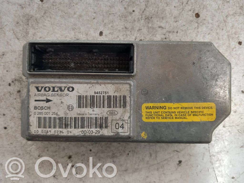 Volvo V70 Airbag control unit/module 