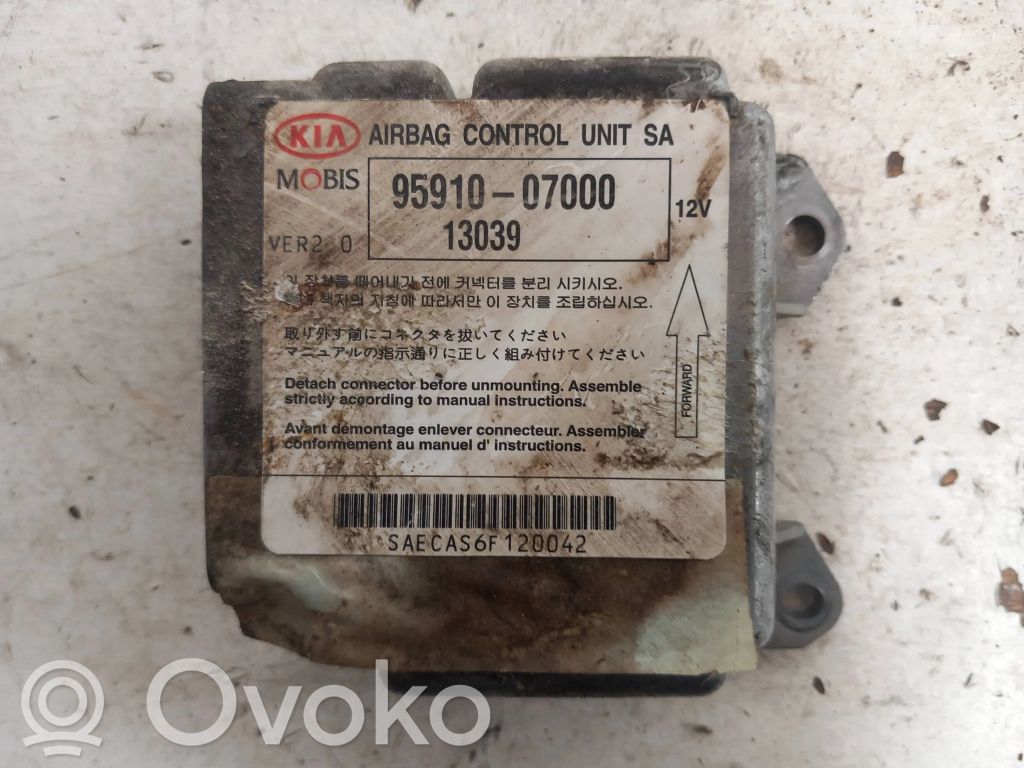 KIA Picanto Airbag control unit/module 