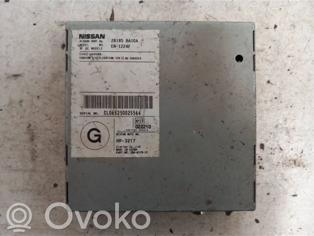 GPS navigation control unit/module   28185BA10A,EN1224F,CL065250025564