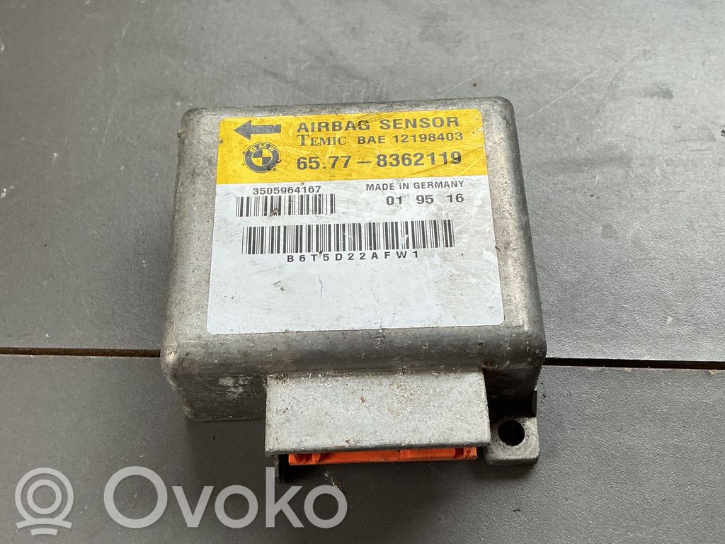 BMW 5 E39 Airbag control unit/module 