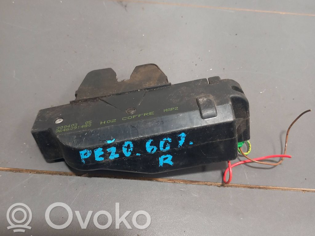 Peugeot 607 Tailgate/trunk/boot lock/catch/latch 