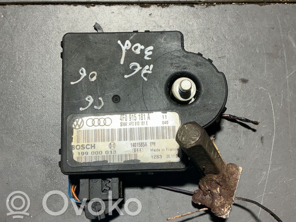 Audi A6 S6 C6 4F Moduł / Sterownik zarządzania energią MPM 