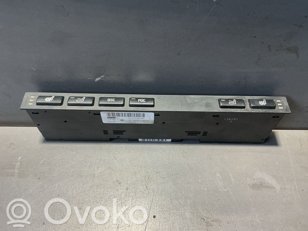 BMW 5 E39 Seat heating switch 