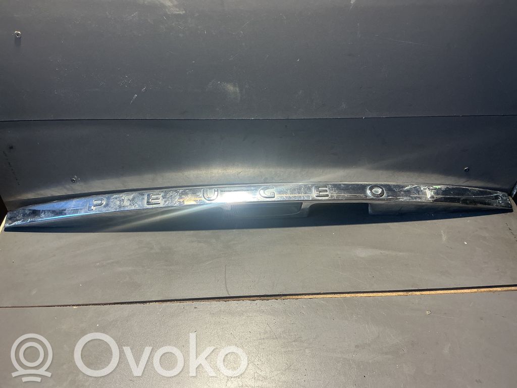 Peugeot 407 Éclairage de plaque d'immatriculation 