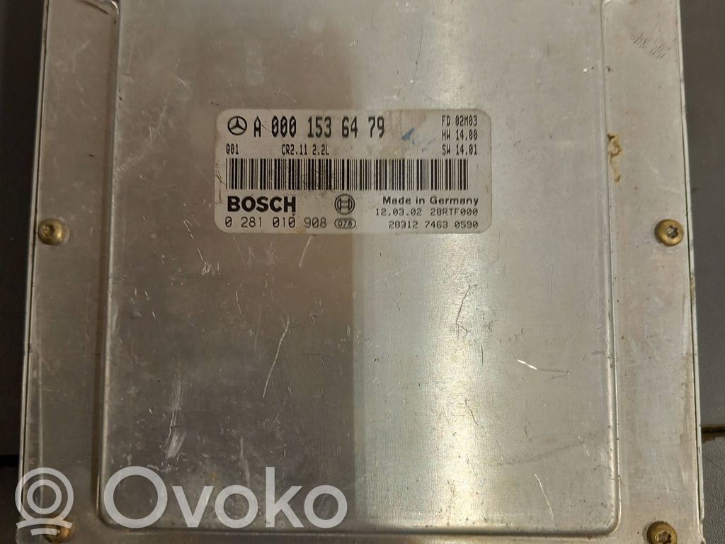 Mercedes-Benz C W203 Engine control unit/module 