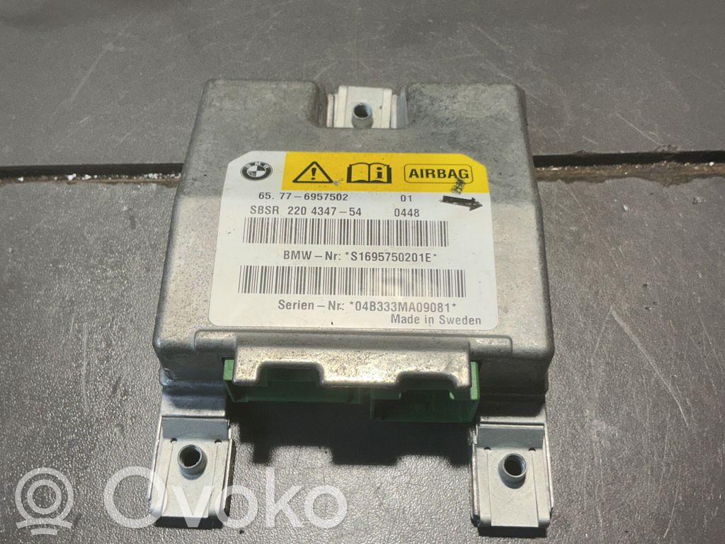 Module de contrôle airbag   6957502,220434754,S1695750201E