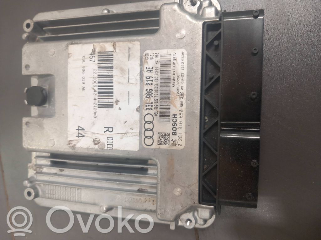 Engine control unit/module   03L906019AE,8T0906760,03L906019AE