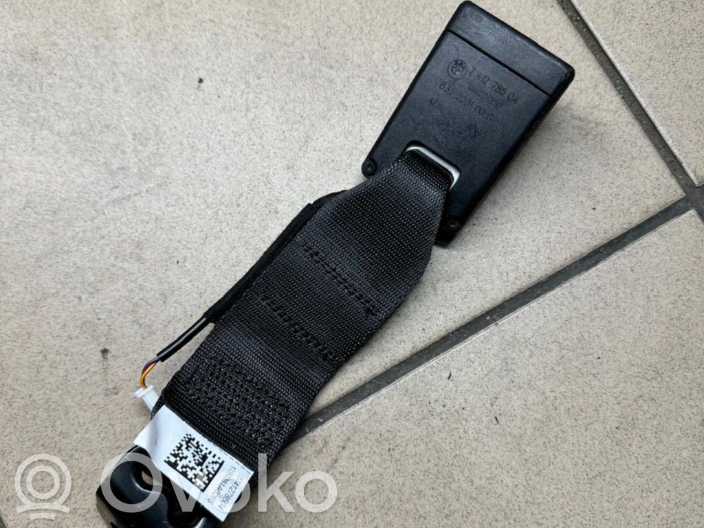 BMW 5 G30 G31 G38 Pas bezpieczeństwa fotela tylnego 