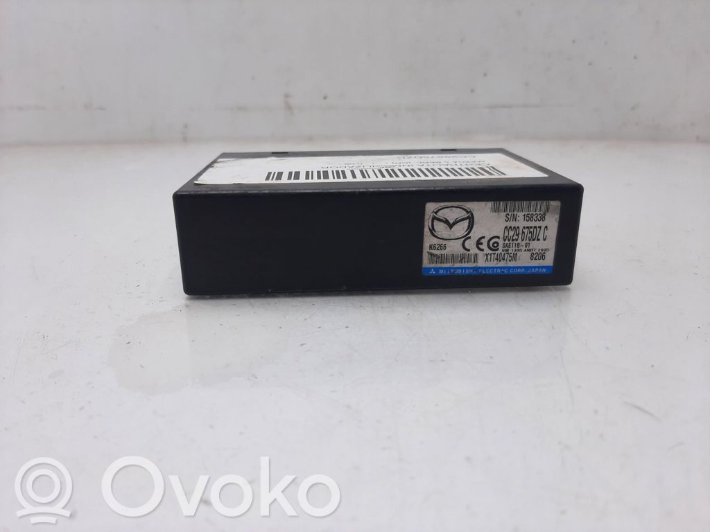Mazda 5 Unidad de control/módulo inmovilizadora 