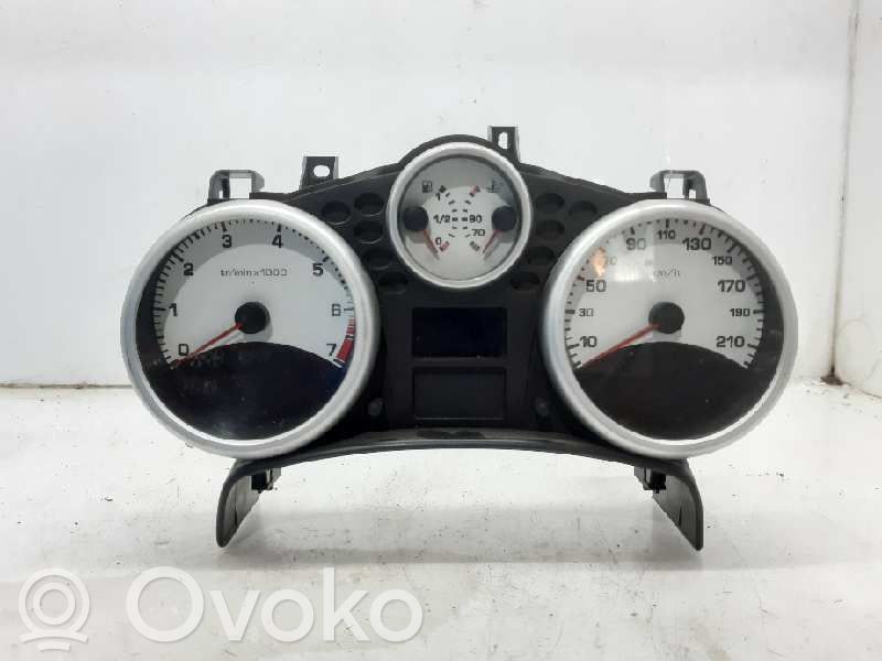 Peugeot 207 Geschwindigkeitsmesser Cockpit 