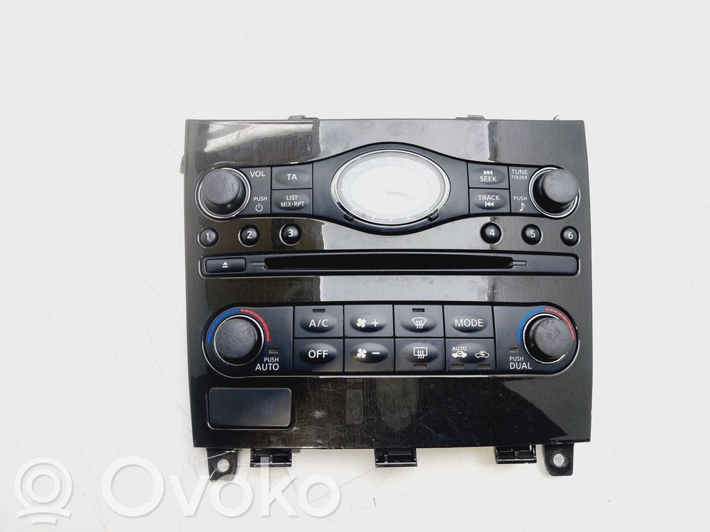 Infiniti EX Climate control unit 