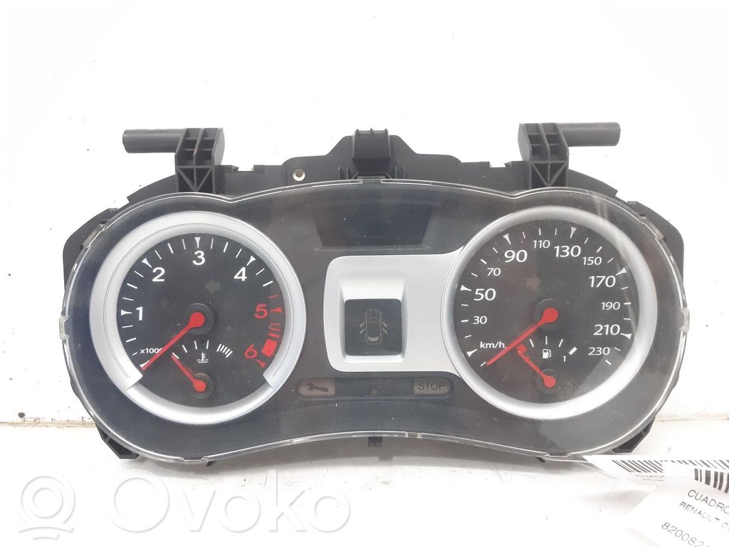 Renault Clio III Speedometer (instrument cluster) 