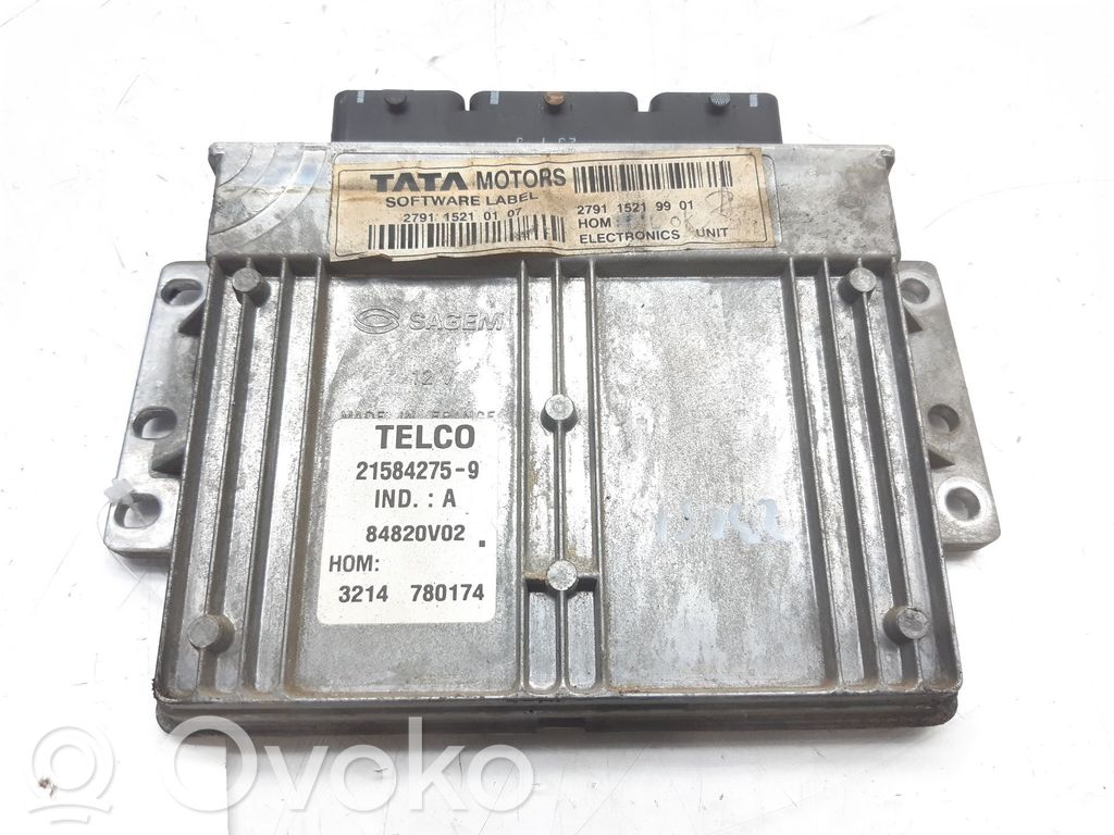 Tata Indica Vista I Unidad de control/módulo del motor 