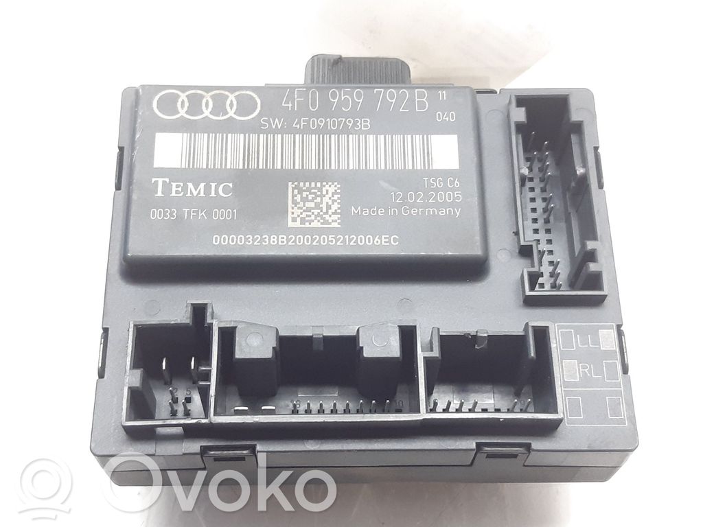 Autres unités de commande / modules   4F0959792B