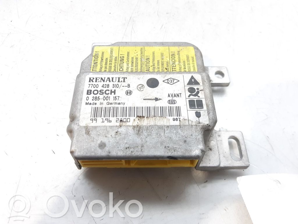 Renault Clio II Unidad de control/módulo del Airbag 