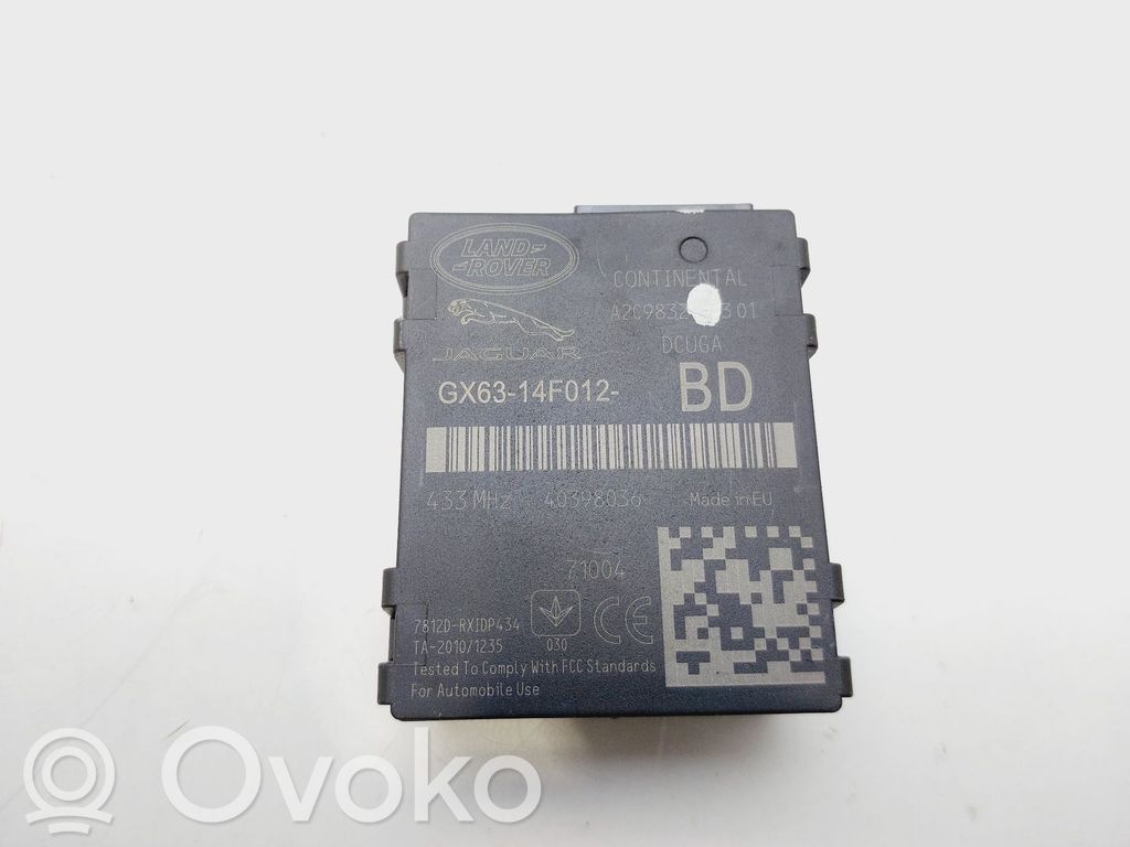Muut ohjainlaitteet/moduulit   GX6314F012