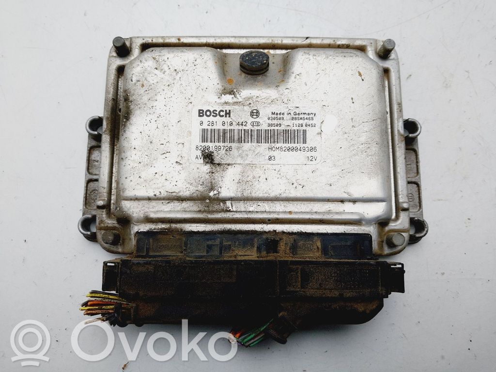Renault Megane I Engine control unit/module 
