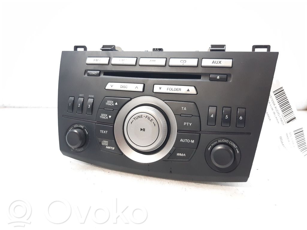 Mazda 3 II Panel / Radioodtwarzacz CD/DVD/GPS 