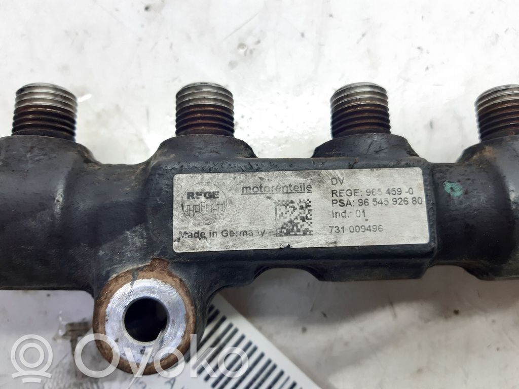 Peugeot 307 Listwa wtryskowa 