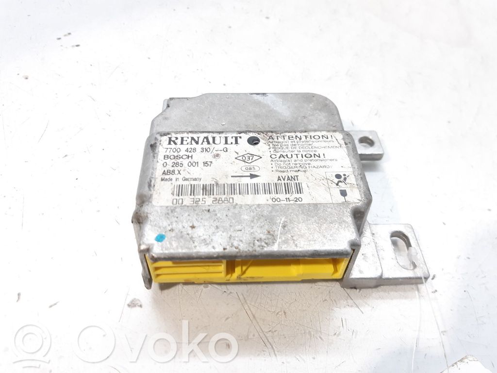 Module de contrôle airbag   7700428310