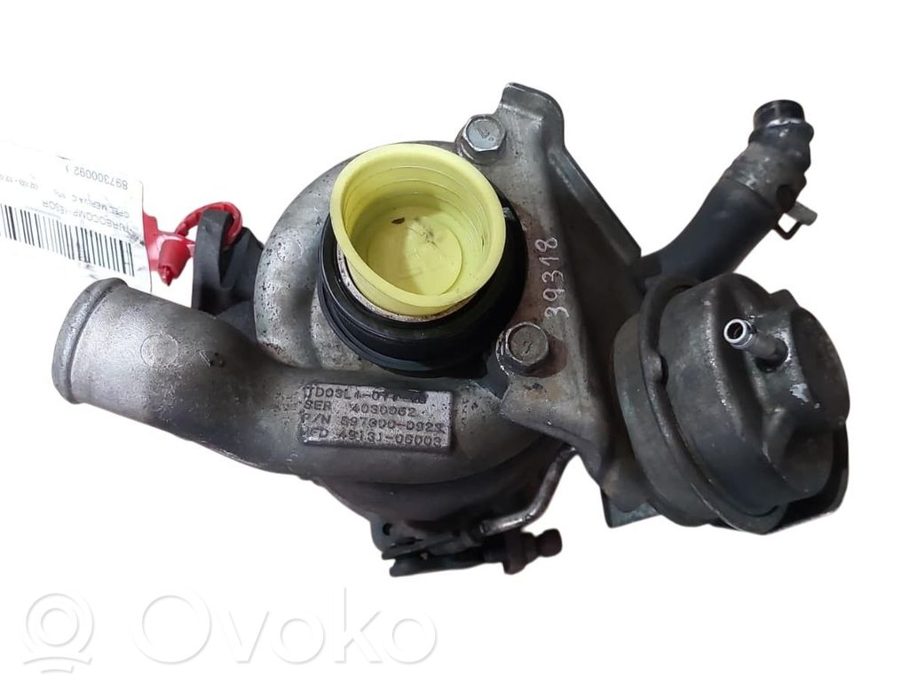 Opel Meriva A Turbīna 