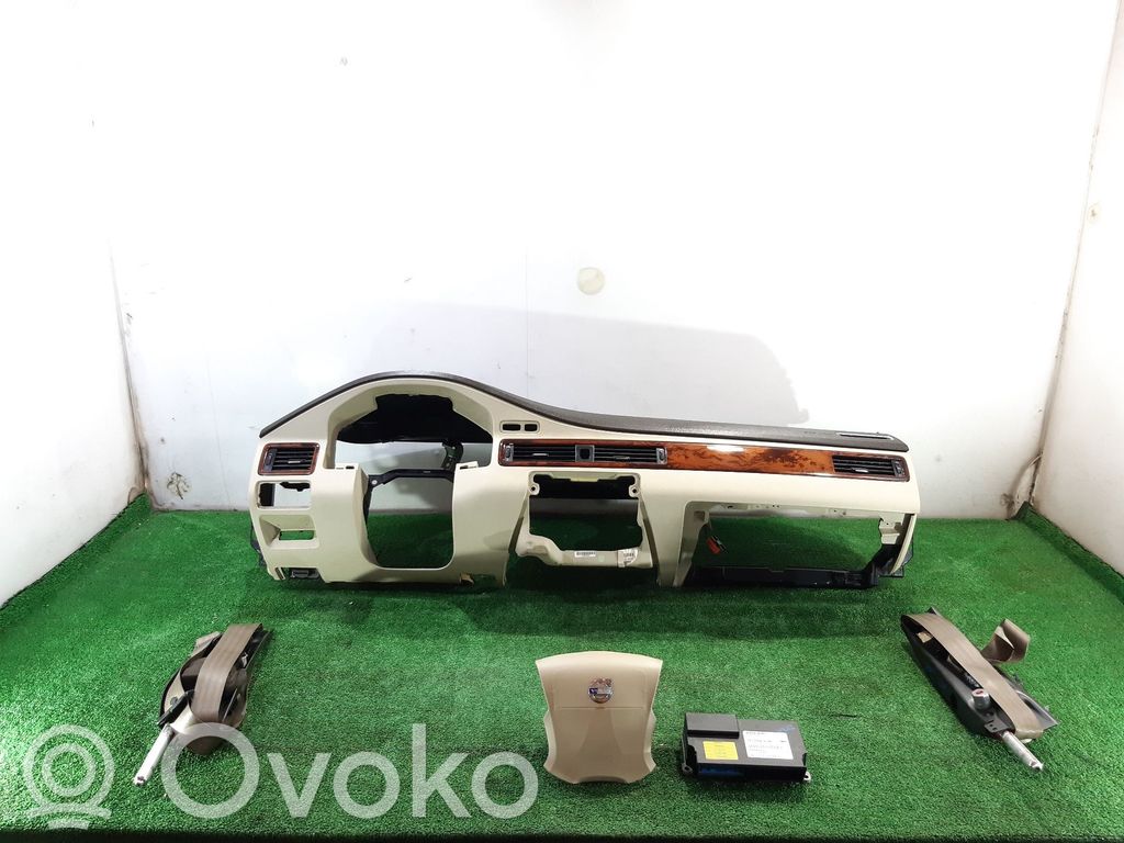 Volvo S80 Комплект подушек безопасности с панелью 