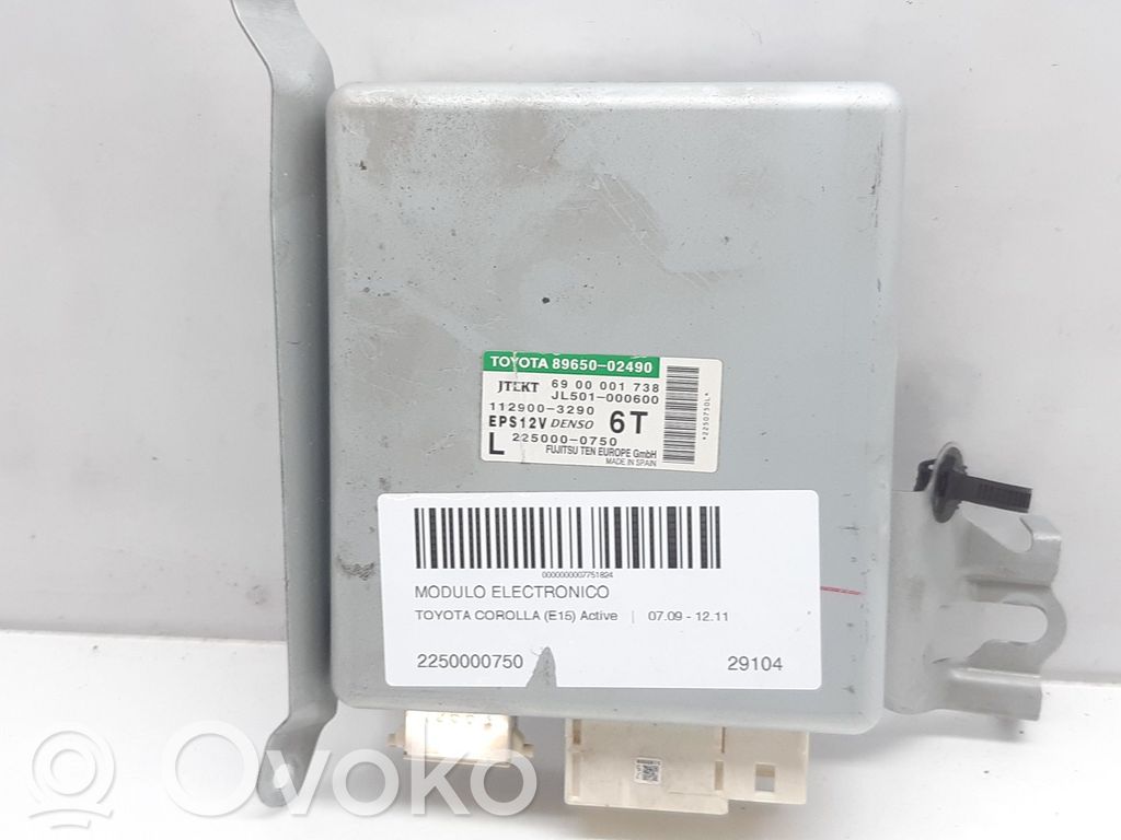 Toyota Corolla E160 E170 Other control units/modules 