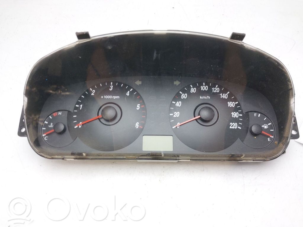 Hyundai Elantra Geschwindigkeitsmesser Cockpit 