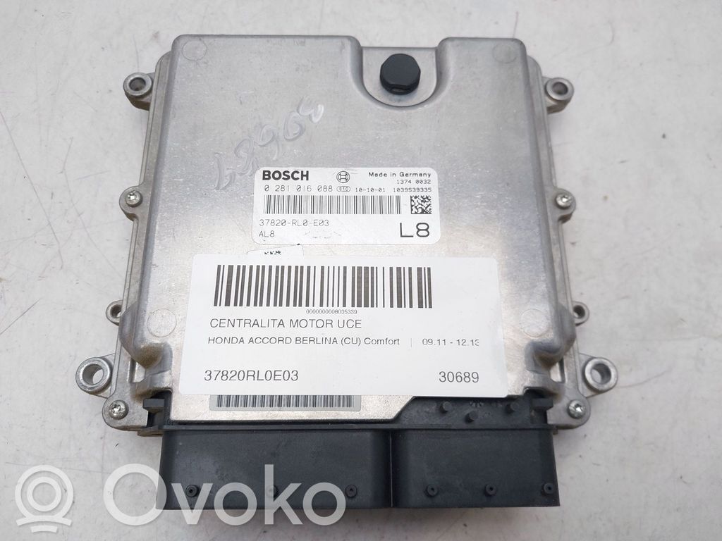 Honda Accord Engine control unit/module 