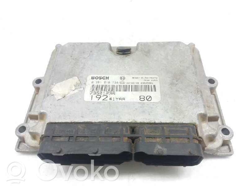 Sterownik / Moduł ECU   73501236