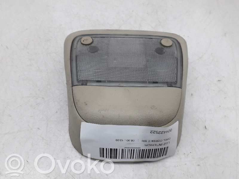 Opel Corsa C Illuminazione sedili anteriori 