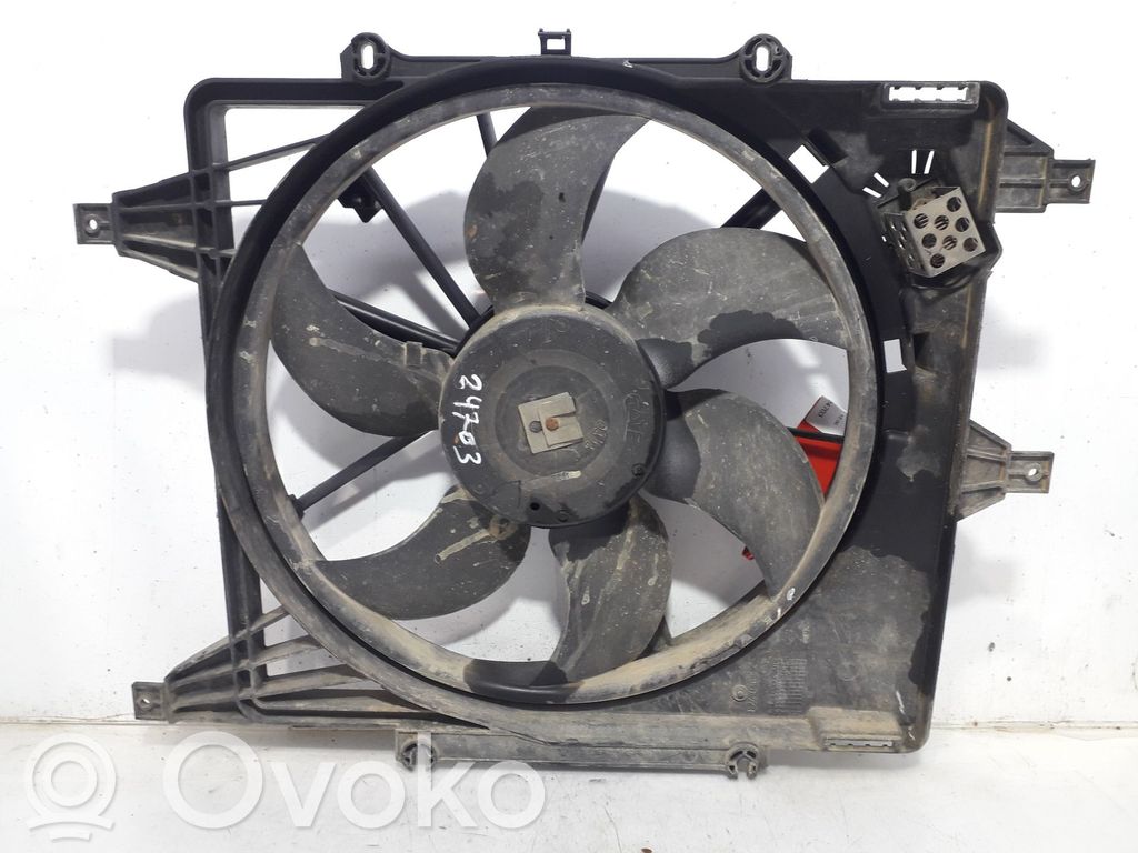 Renault Kangoo I Ventilatore di raffreddamento elettrico del radiatore